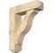Ekena Millwork Funston Craftsman Rough Sawn Bracket w/ Offset Brace, Douglas Fir, 8"W x 30"D x 36"H BKT0806X30X36FST04RDF - alternate 1